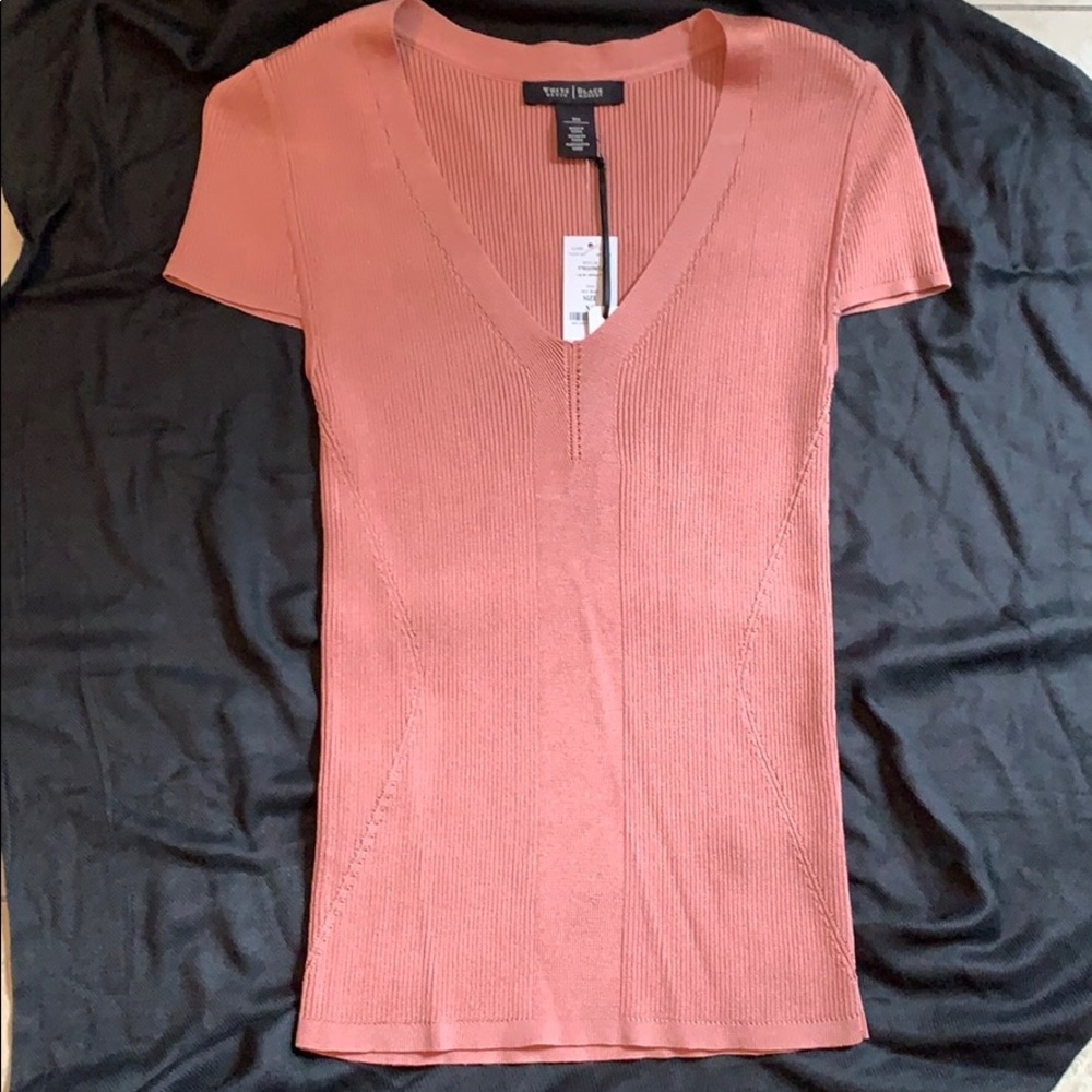 White House Black Market Ribbed sweater